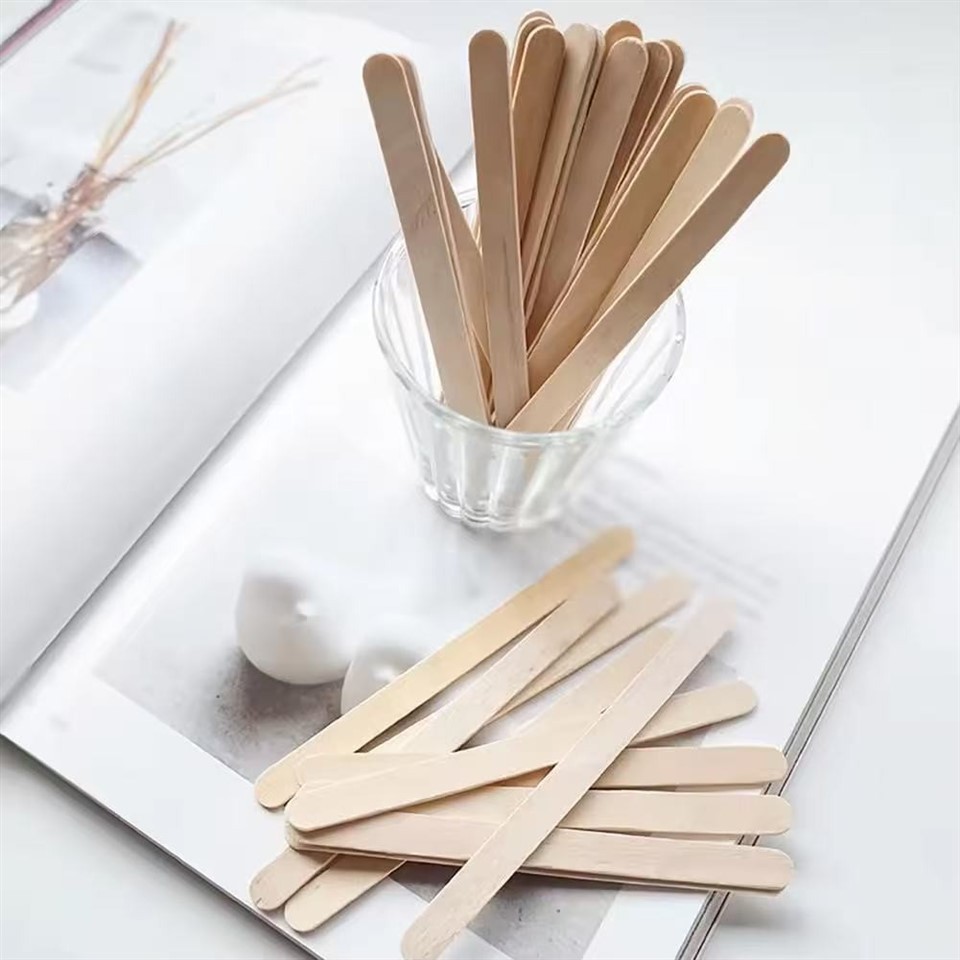 Natural Birch Wood Ice Cream Sticks suppliers